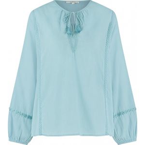 Circle of Trust Blouse Ophelia Blouse S24 68 1529 Marine Blue Dames Maat - M
