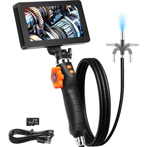 Endoscoopcamera - Endoscoop - Geschikt voor IndustriëLe Inspectie - 1080p - Bidirectioneel 180° - Zwart