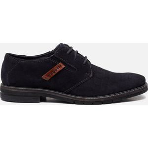 Bugatti Merlo veterschoenen blauw Suede - Heren - Maat 42