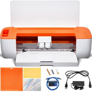 Vinyl Snijmachine, Bluetooth-Compatibele Diy Snijmachine, Compatibel met Ios, Android, Windows en Mac, Veel Ontwerpen Inbegrepen, voor Het Maken van Aangepaste Kaarten en Huisdecoraties