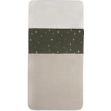 Jollein Baby Laken Ledikant 120x150cm Stargaze - Leaf Green