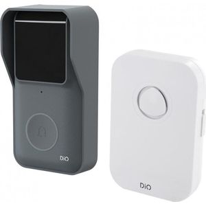 DiO DIOBELL-B01 –100% draadloze Slimme deurbel met ontvanger -  Wifi + 433,92Mhz DiO 1.0 - Zonder camera