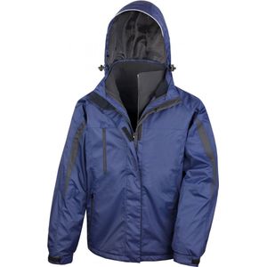 Result Mens 3-in-1 Journey Jacket with Soft Shell Inner R400M - Navy - XL
