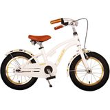 Volare Miracle Kinderfiets - Meisjes - 14 inch - Wit - Prime Collection