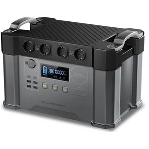 Powerstation - Generator - Aggregaat - Powerbank - Draagbare - 2000W - 1500Wh - Noodstroomvoorziening - voor Thuis en Buiten