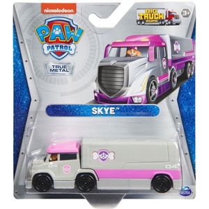 Paw Patrol Limited Editie True Metal Skye Speelgoedvoertuig - Nu Met Verzamelposter - 3+