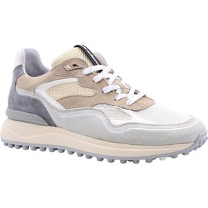 Floris Van Bommel Sfm-10159 Sneakers - Suède - Heren - Beige - Maat 48⅔