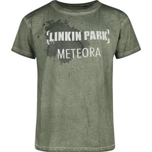 Linkin Park Linkin Park Vintage T-shirt groen XL Katoen Heren - Band merch, Bands