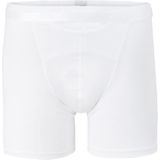 HOM HO1 long boxer briefs (1-pack) - heren boxer lang met horizontale gulp - wit - Maat: M