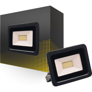LED Breedstraler 20W 2000lm 100D - 830 Warm Wit | IP66 - Symmetrisch
