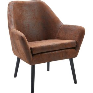 Teamson Home Divano Fauteuil - Oud Weefsel - Bruin