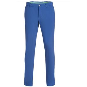 Alberto Golf Ian 3xDry Coole Chino Broek - Blauw - Maat 48