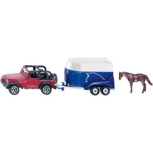 Siku 1651 Jeep + Veetrailer