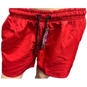 Zwembroek heren- Shorts- Surfshort- Strandshort- Zwembroek jongens- Rood- Maat XL