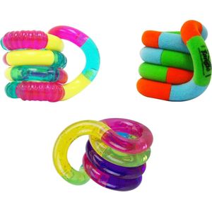 Tangle Junior - Thema Rainbow - 3-Pack - Fidget Voordeelpakket