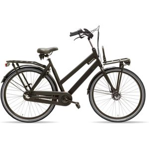 Avalon Style - 28 Inch Damesfiets - 54cm - Transportfiets - 3 Versnellingen - Zwart