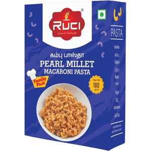 Ruci - Macaroni Pasta van Parelgierst incl. Kruidenmix - 3x 180 g