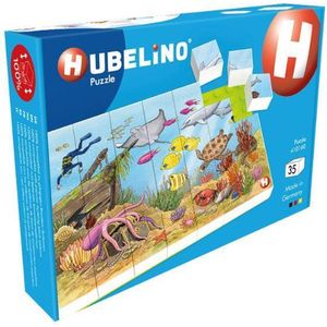 Hubelino Puzzel Onderwaterwereld Junior 26,5 Cm 35 Stukjes