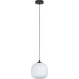 EGLO Mantunalle - Hanglamp - E27 - Ø 20 cm - Zwart