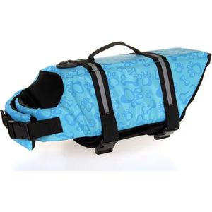 Zwemvest voor honden Blauw POOTJE - Maat XL - Zwemvest Hond 20-35KG