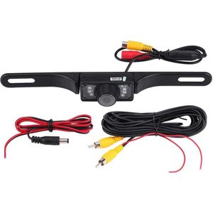140 ° 7 LED waterdicht IP67 / 68 parkeerhulpcamera nachtzicht kenteken kentekenplaathouder 250 * 40 * 30 mm - achteruitrijcamera met brede kijkhoek .