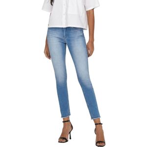 ONLY ONLBLUSH LIFE MID SK ANK RAW REA155 NOOS Dames Jeans - Maat XS32