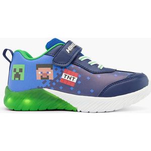 minecraft Blauwe sneaker lichtjes - Maat 34