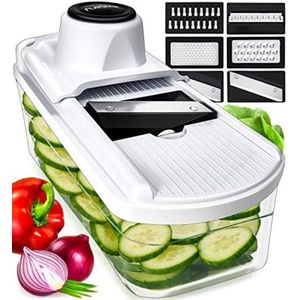 Mandoline Snijmachine Plantaardige Snijmachine en Plantaardige Rasp - Aardappelsnijmachine Voedselsnijder Veggie Snijmachines Mandoline Snijmachine Rasp - Slicer Fruit Snijmachines voor Fruit