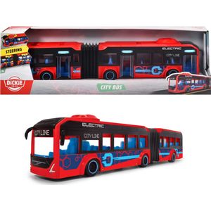 Dickie Toys - Volvo stadsbus - 40 cm - vrijloop en stuurmechanisme - vanaf 3 jaar - speelgoedvoertuig