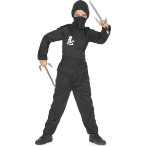 LUCIDA - Commando ninjakostuum voor jongens - S 110/122 (4-6 jaar)