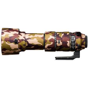 easyCover Lens Oak voor Sigma 60 - 600 mm f/4.5-6.3 DG OS HSM | S Bruin Camouflage