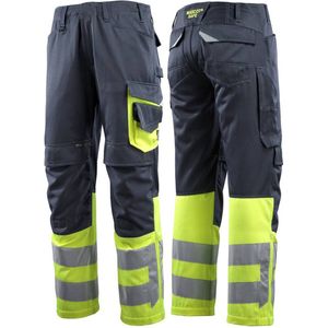 Mascot werkbroek met kniezakken reflecterend safe supreme maat 60