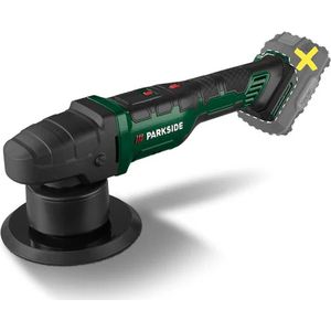 PARKSIDE® Accu-polijstmachine 20V zonder accu - Toerental: 2.300 / 4.500 tpm - Schuurschijf: Ø 150 mm - Ideaal voor polijstwerk en voor het herstellen van kleine krasjes en wasstraatresten