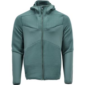 Mascot Customized Fleece capuchontrui met rits 22603-681 - lichtbosgroen - 3XL