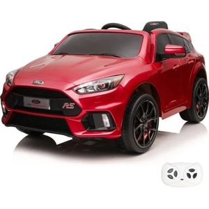 Ford Focus RS - Elektrische Kinderauto 12V - 1 tot 6 jaar - Rood