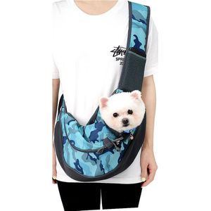 Ariko honden draagzak - rugzak - draagtas - hondenrugzak - hondendraagzak - ook voor uw kat - Blauw - L