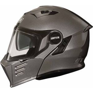 Simpson Helmet ECE22.06 Darksome Gunmetal XXL - Maat 2XL - Helm