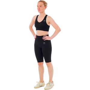 Xtreme Sportswear Dames Sportset - Korte Sportlegging + Sporttop - Zwart