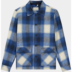 Dstrezzed Winterjack Blauw Key Check Jacket 151012/694