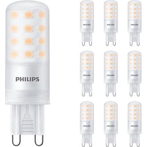 Voordeelpak 10x Philips CorePro LEDcapsule G9 4W 827 480lm | Dimbaar - Zeer Warm Wit - Vervangt 40W