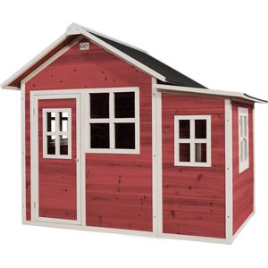 EXIT Loft 150 houten speelhuisje - rood
