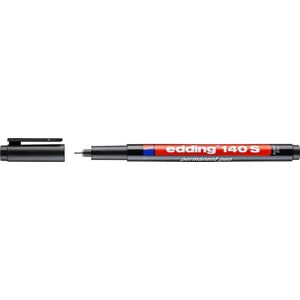 Edding - 140 S Permanent Pen Foliestift - Zwart