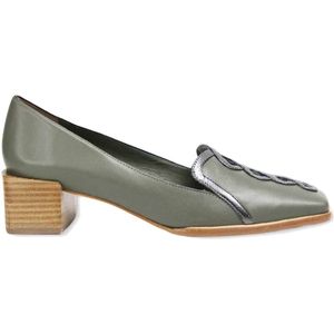 Mangará Cordia Dames schoenen - Premium Leer - Groen - Maat 39
