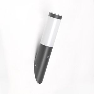 QAZQA Rox - Moderne Buitenlamp voor buiten - 1 lichts - D 190 mm - Donkergrijs - Buitenverlichting