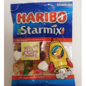 Snoep haribo starmix zak 250gr | Zak a 250 gram