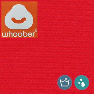 Whoober Zitzak hoes Ibiza M outdoor rood - Wasbaar - Geschikt voor buiten