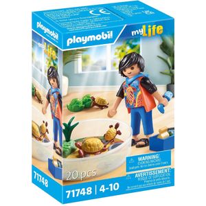 PLAYMOBIL - Schildpad Terrarium - Bouwstenen - Inclusief Accessoires