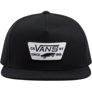 Vans Cap - Full Patch - Black - 6 tot 12 jaar - Jongens Sportcap- Pet Jongens - Pet Kids - Kinderpet - Caps - Petten - Vans Pet - Snapback Pet