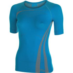 Brubeck Seamless Fitness Shirt Dames model  ""INSPIRATION""-Azure-S