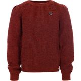 LOOXS Little 2331-7344-386 Meisjes Sweater/Vest - Maat 110 - Bruin van 60% acryl 35% NYLON 5% WOOL